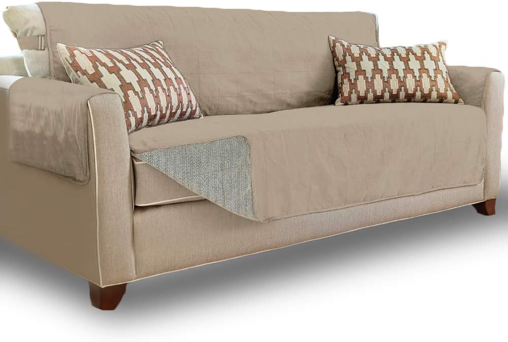 Gorilla Grip Original Soft Sofa Protector, Large, 70" Seat