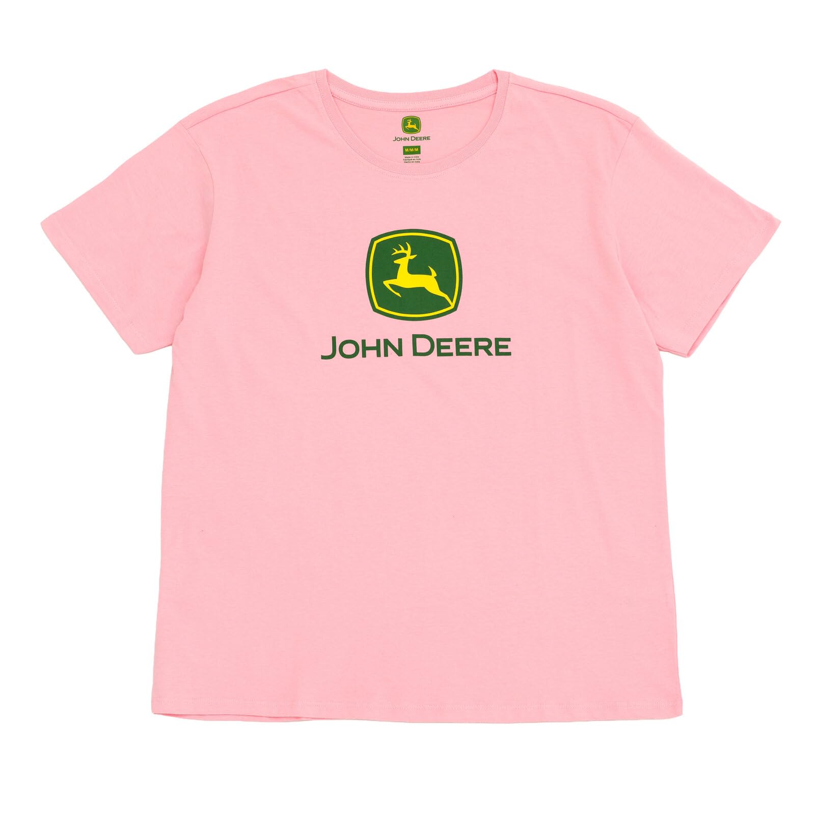 John Deere Familien-T-Shirt mit Logo, für Kleinkinder bis Erwachsene, Größen (12 Monate – 2XL)