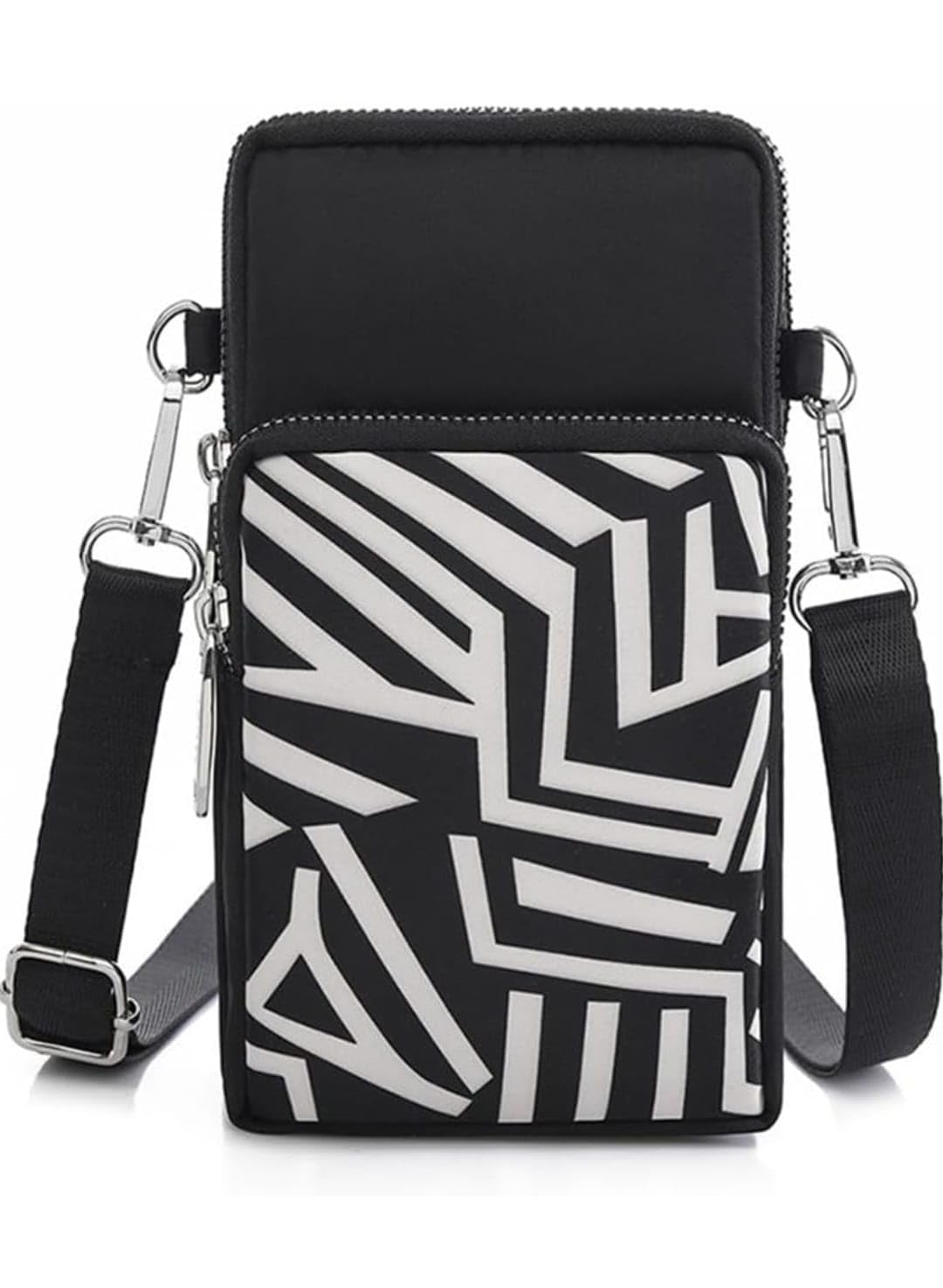 BAGIN ENTERPRISE Crossbody Mobile Sling Bag for Women |Stylish Phone Pouch with Detachable Strap & Adjustable Keychain|Mobile Purse|Versatile Mobile Pouch for Women