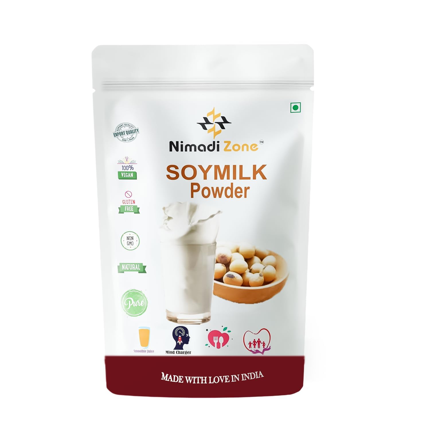 Yang Soja-Milchpulver, proteinreich, vegan, gentechnikfrei, 100 g