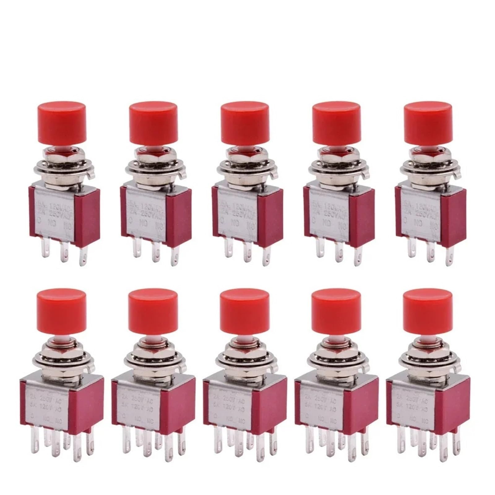Interruptor momentáneo SPDT mini para reparar mandos sin holgura 8