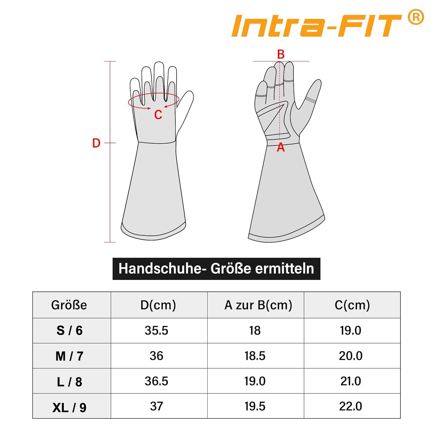 Guantes de jardinería con diseño de rosas, de piel sintética, con protección completa contra espinas, largos, resistentes a pinchazos, para jardinería
