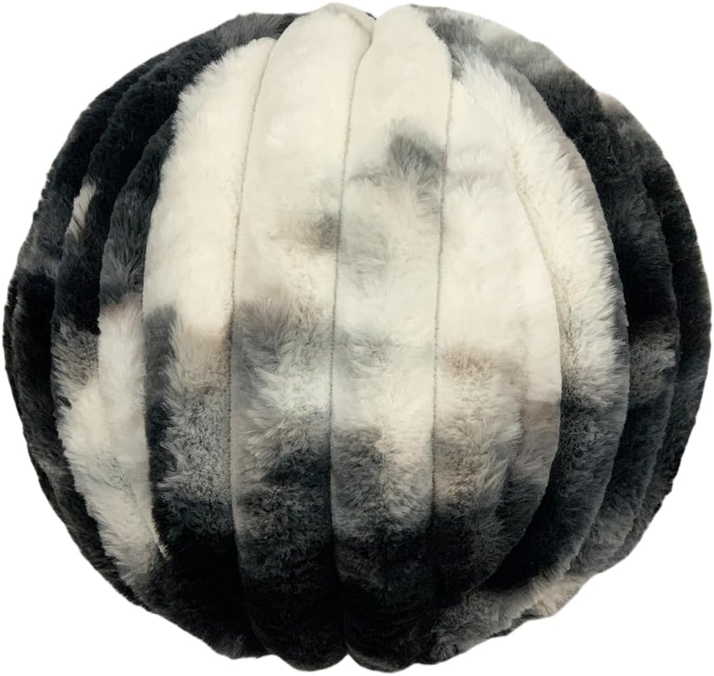 11.8 inch Simple Smiling Face Basketball Smiling Face Pillow Plush Gift Halloween Funny Expression Children's Room Decoration (Black White)…