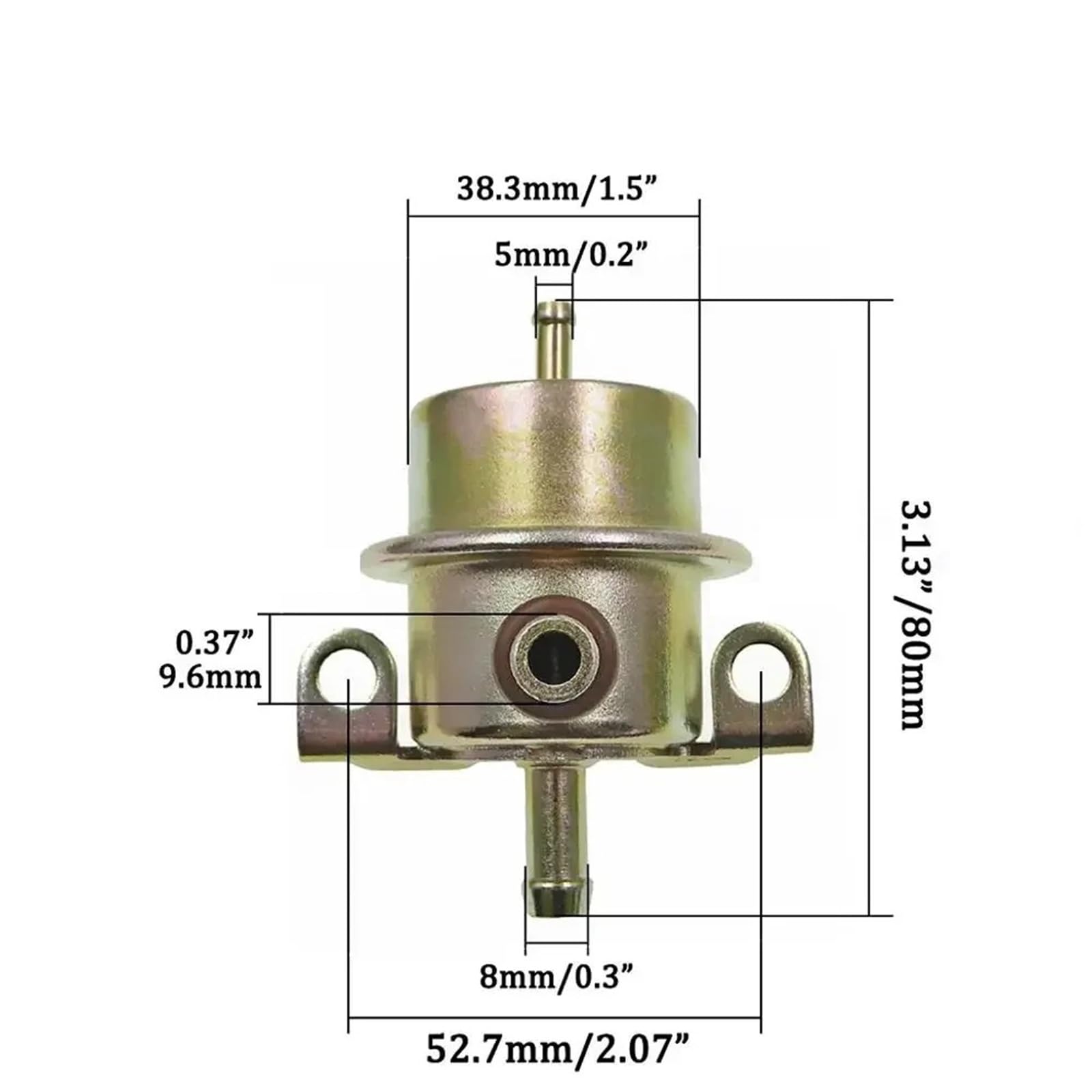 Regolatore di pressione del carburante da 3,0 bar for BB//M//WV//o//l//v//o V//o//l//k//s//w//a//g//e//n V//W 1984-1995, OEM n.: 0280160258 0280160746 0280160257 13531722040 0280160235(3.0 Bar)