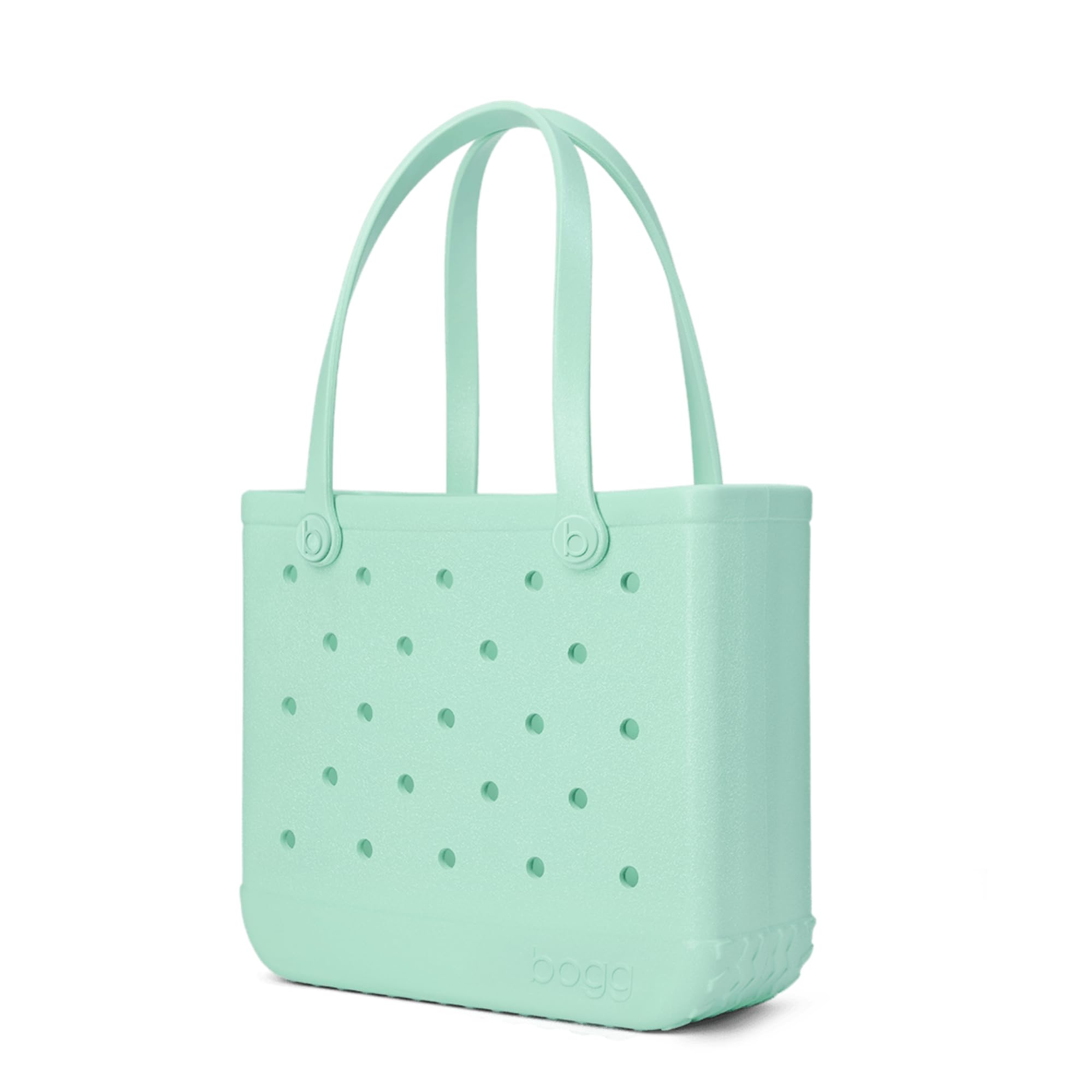 BOGG BAG Medium Tote – 15” x 12.5” x 5” – Durable, Washable, Tip-proof – Beach, Pool, Boat, Work, Sports (Sea(foam) Shimmer)