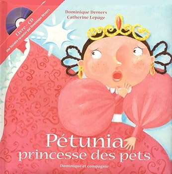 Paperback PETUNIA, PRINCESSE DES PETS (CD AUDIO) [French] Book