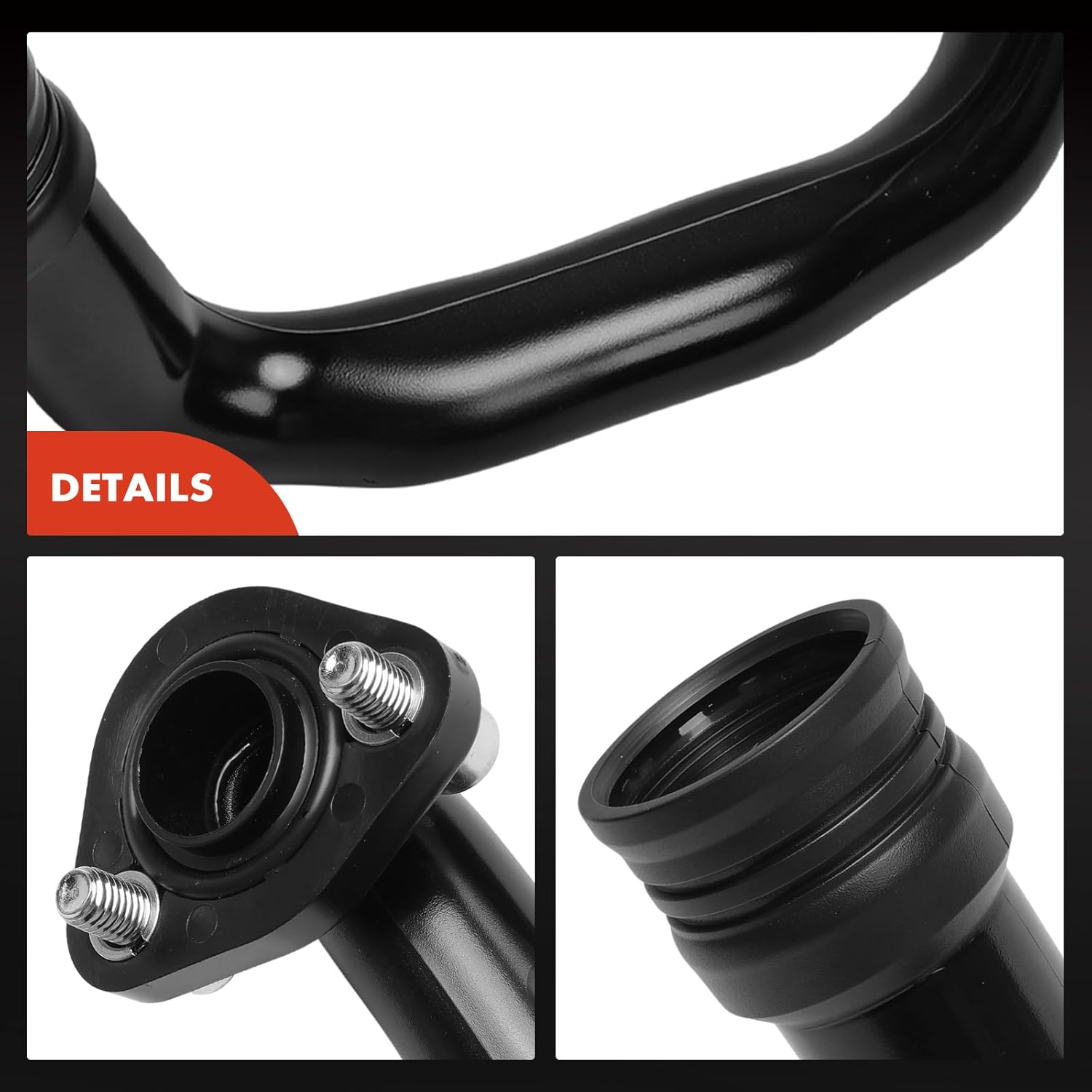 A-Premium Engine Crankcase Breather Hose Compatible with Volkswagen Jetta 1997-1999, Passat 1996-1997, Golf 1997-1998, 1.9L