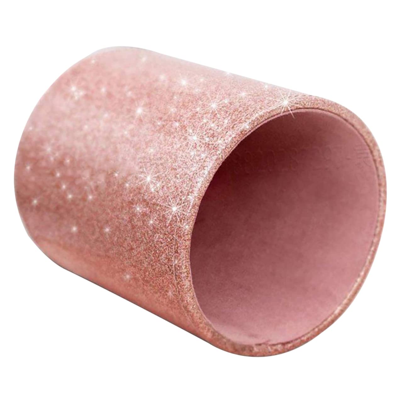 Operitacx 5stücke Glitzer Pu Leder Stiftehalter Für Schreibtisch Praktischer Organizer Für Stifte Pinsel Und Kleine Gegenstände Dekorativer Aufbewahrungseimer Für Büro Und