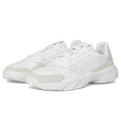 adidas Courtjam Control 3 Tennis Shoe Athletic Shoes White/White/White