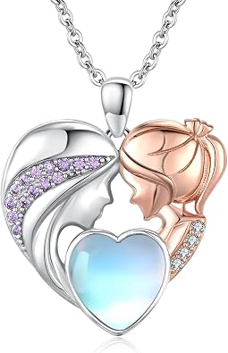 Midir&Etain Mother Necklace 925 Sterling Silver Mom Necklace Mama Necklace Mothers Day Mom Gifts Mom Jewelry for Women Mother