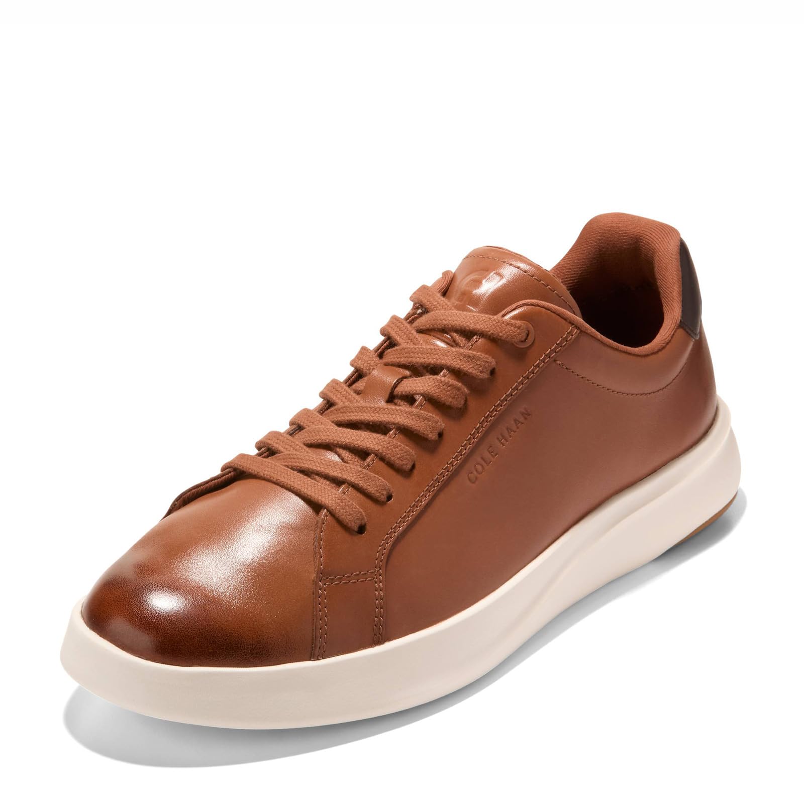 Cole Haan Mens Grand Crosscourt Tennis II Sneaker, British Tan Ivory, 7 UK