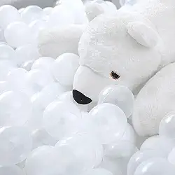 beplace kids - 50 Bolinhas para Piscina - Escolha a Cor | Não Amassa | BPA Free