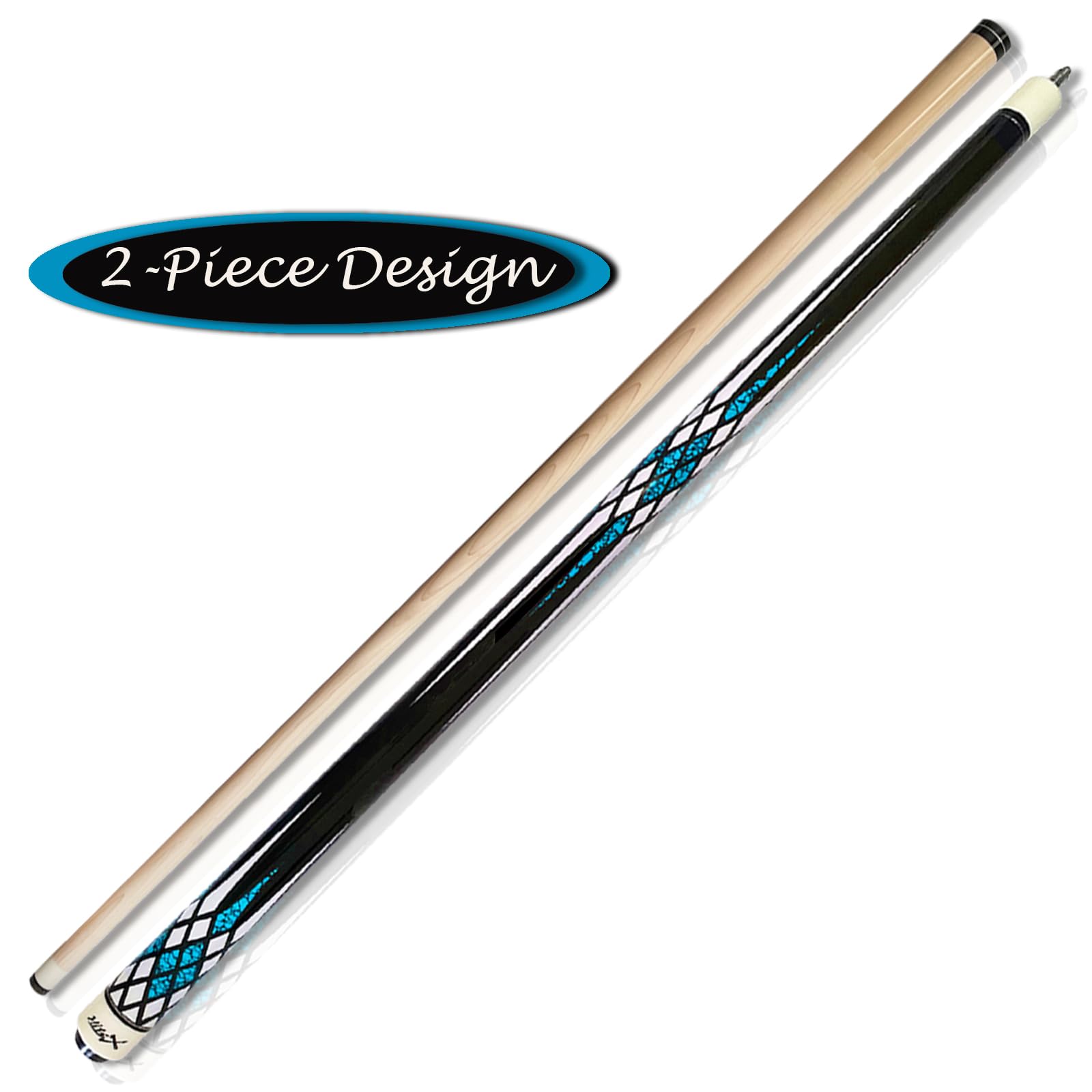 Tai Ba Cue Stick, Punta De 13 Mm, 58 Pulgadas, Palo De Billar Profesional De Arce Canadiense De Madera Dura, 19,20,31 G (seleccionable), Azul, Rojo, Verde