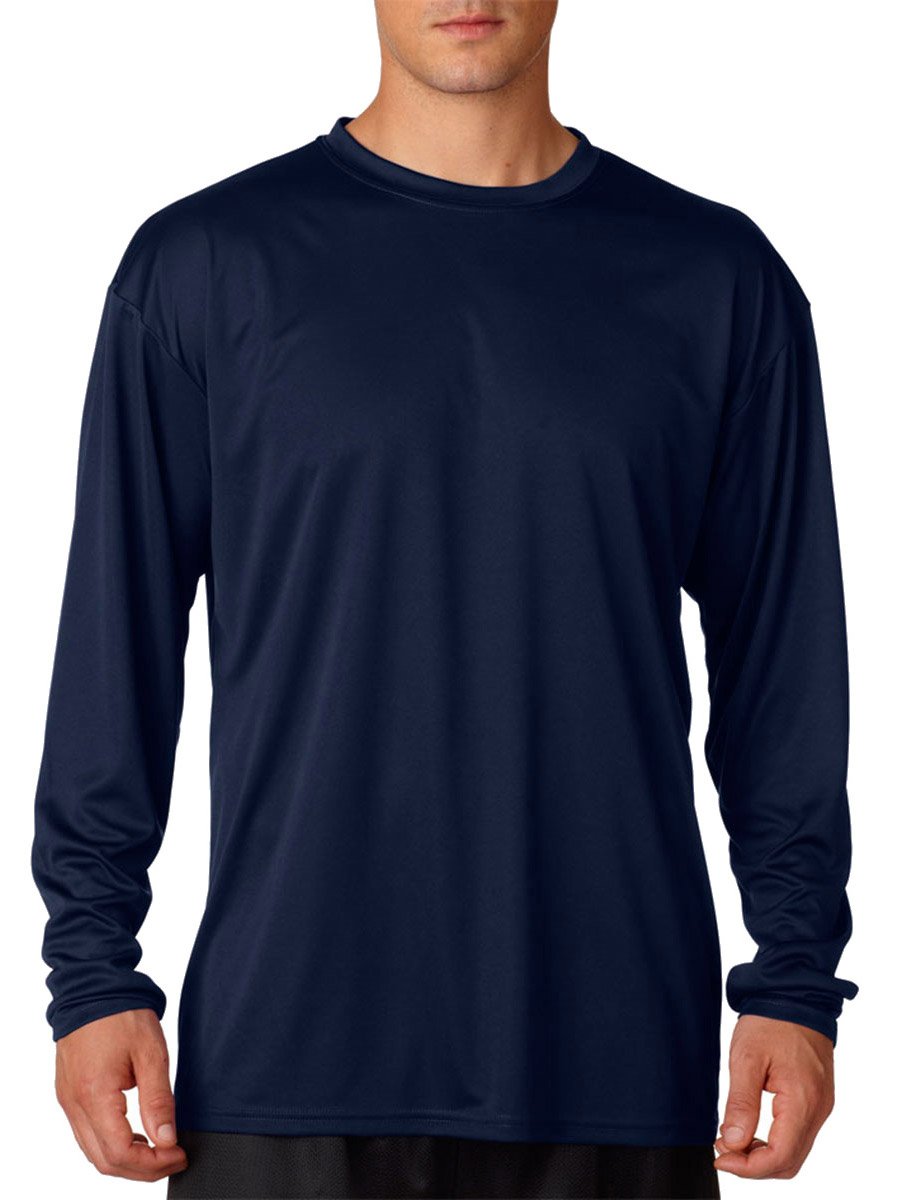 A4 Long Sleeve Cooling Performance Crew Shirt (N3165)