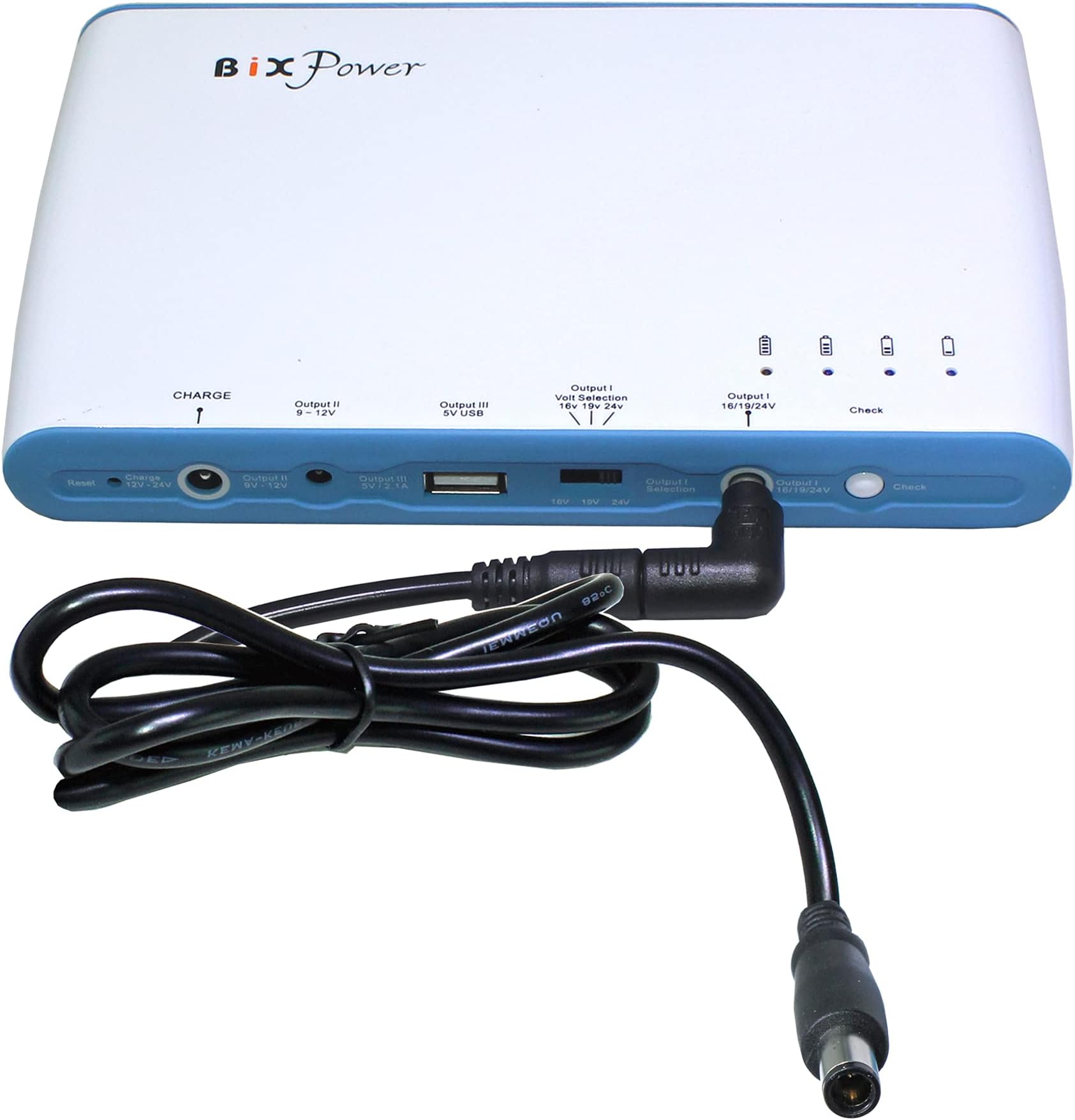 High Capacity (100 Wh) Battery Power Pack Compatible with ResMed AirSense 10 Series CPAP Machine BP100-S10 White