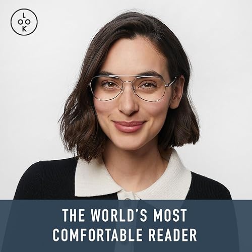 Miniatura 5 de LOOK OPTIC Cooper Reader - Lentes de lectura elegantes, unisex, de alta calidad óptica, cómodos y resistentes a los arañazos
