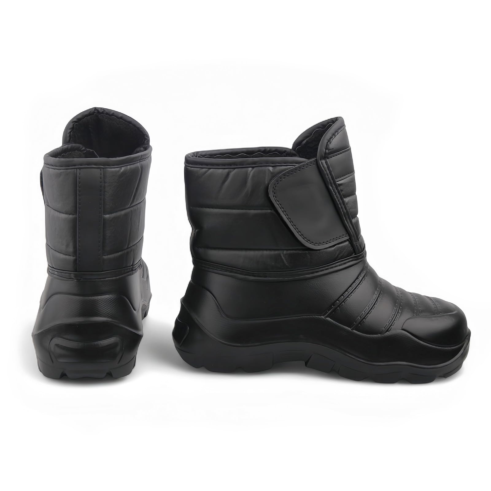 CHILLIFE Stivali invernali da uomo – Stivali in EVA impermeabili con fodera calda, ultra leggera, termici, realizzati in Portogallo