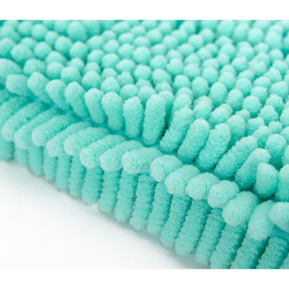 Serviette de Bain Absorbante pour Animaux Serviette en Chenille Chenille pour Petits, Moyens Chiens et Chats - 35 * 65cm