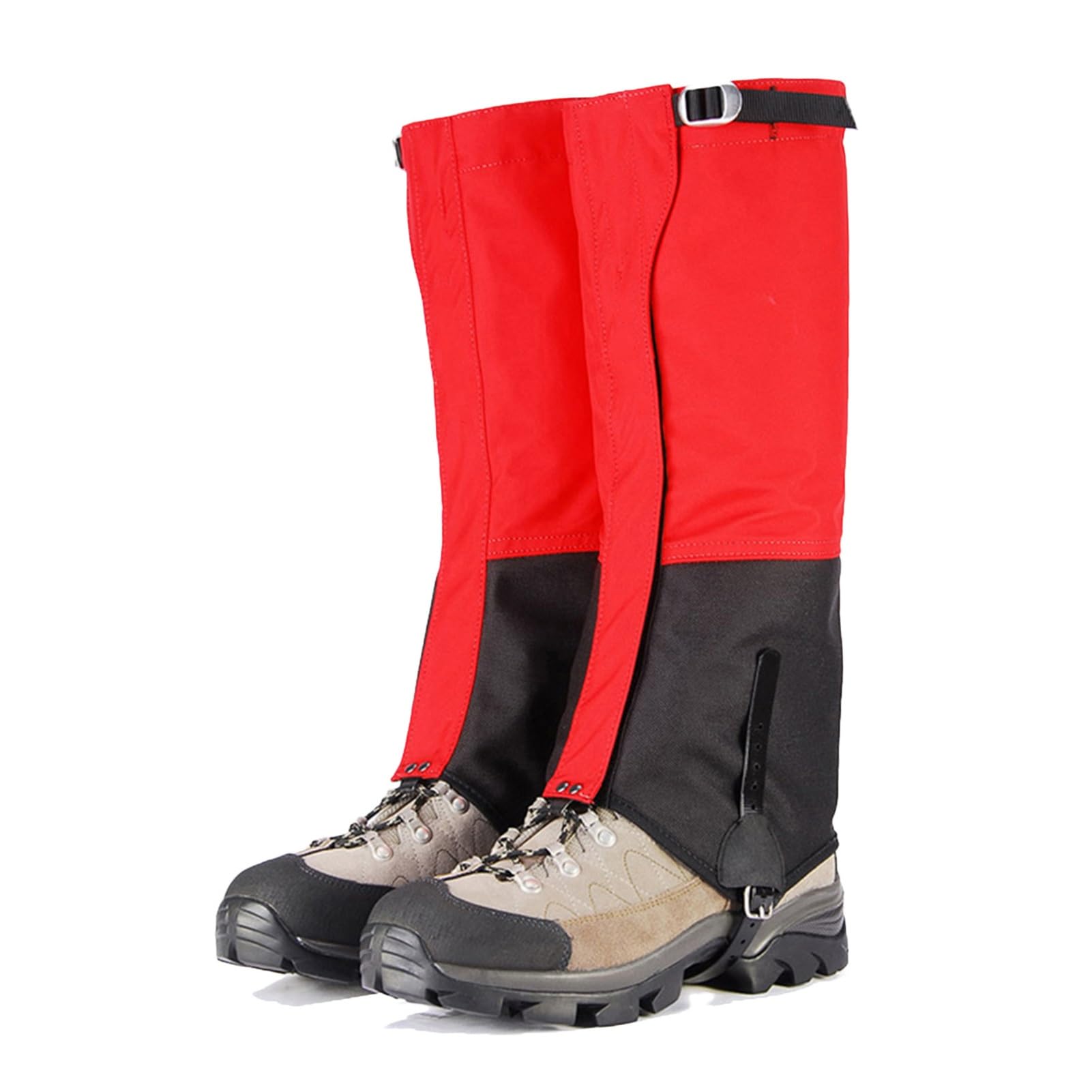Beingamaschen, Atmungsaktive Schlangengamaschen, Verstellbare Schuhgamaschen, Verschleißfestes 1000D-Gewebe for Alle Outdoor-Sportarten Und Arbeiter (geeignete Schuhgröße: 38–46)