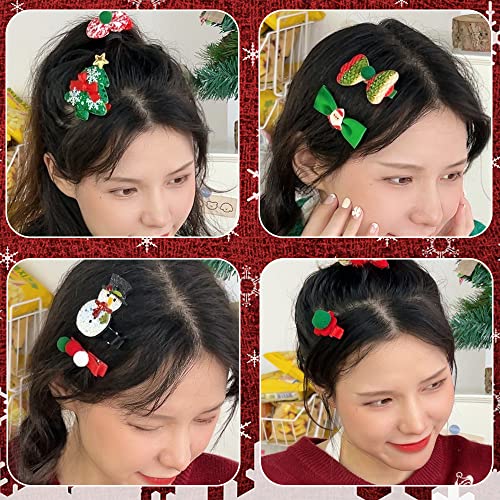クリスマス ヘアクリップ 15個入り クリスマス ヘアピン 子