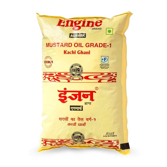 Engine Grade 1 Cooking Oil Mustard (Kachi Ghani), 1L Amazon.in