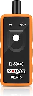 VXDAS EL-50448 TPMS Reset Tool for GM Tire Pressure Monitor Sensor TPMS Relearn Tool for Buick/Chevy/Cadillac Series Vehicles 2023 Edition OEC T5 2023 Edition