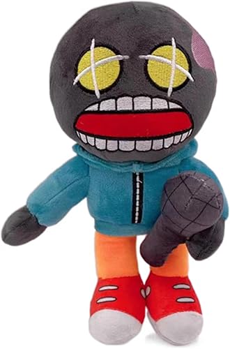 Miniatura 3 de Friday Night Funkin - Lindo juguete de peluche FNF para niños, juguetes de Henry Stickman, figuras de Stickman de 10 pulgadas (Stickman)
