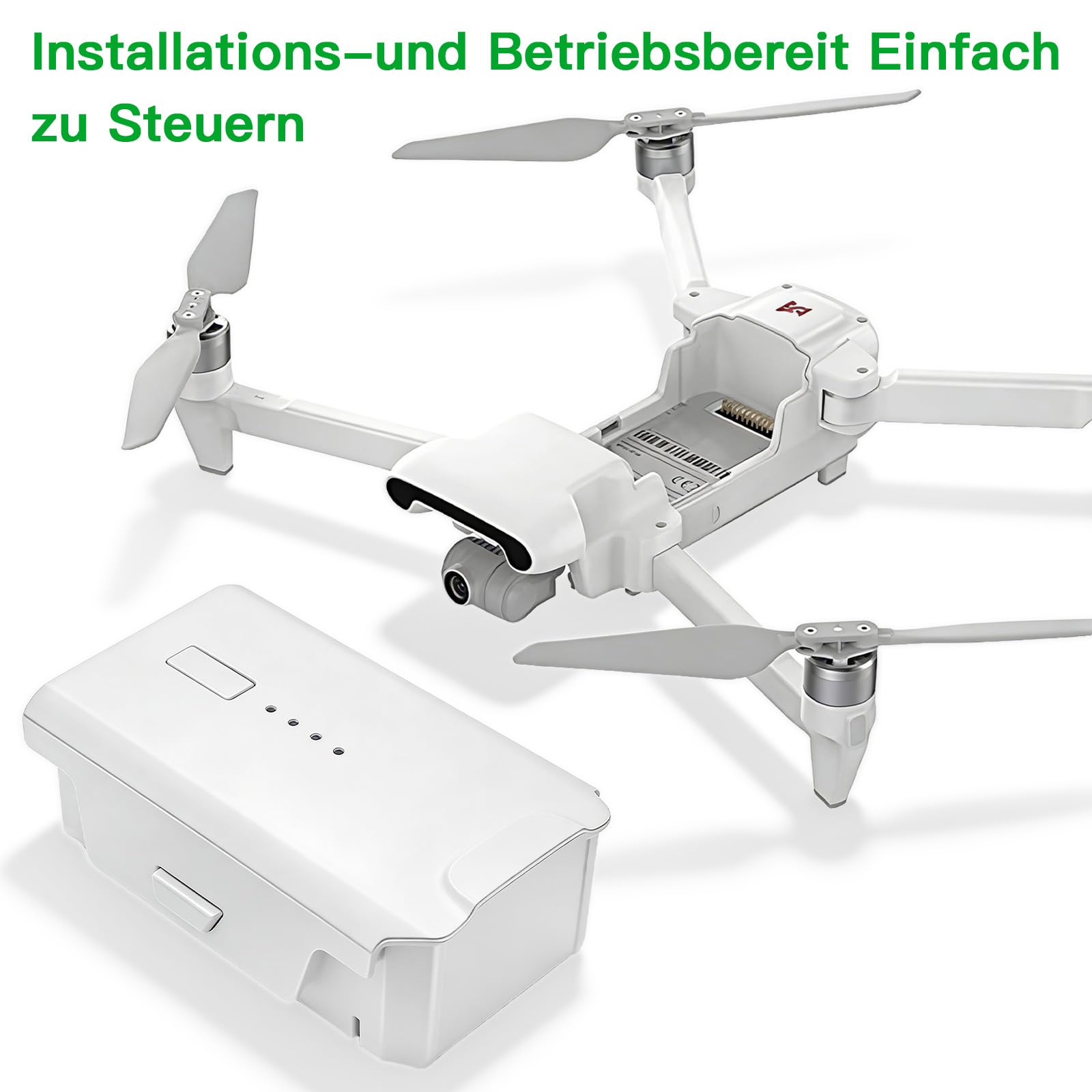 4500mAh Ersatzflugakku kompatibel mit FIMI X8 SE 2020/X8 SE 2022 V2 RC Drohne, für DC02A5 Kamera-Quadrocopter, 14,4V