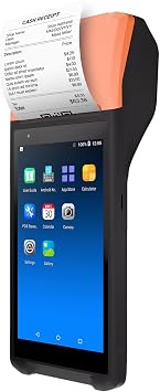 Bisofice Android 11.0 Barcode Scanner 2D 1D Handheld POS Terminal 5.5-inch Touchscreen PDA Scanner 2MP Camera for Warehouse Inventory Logistics Retail POS System