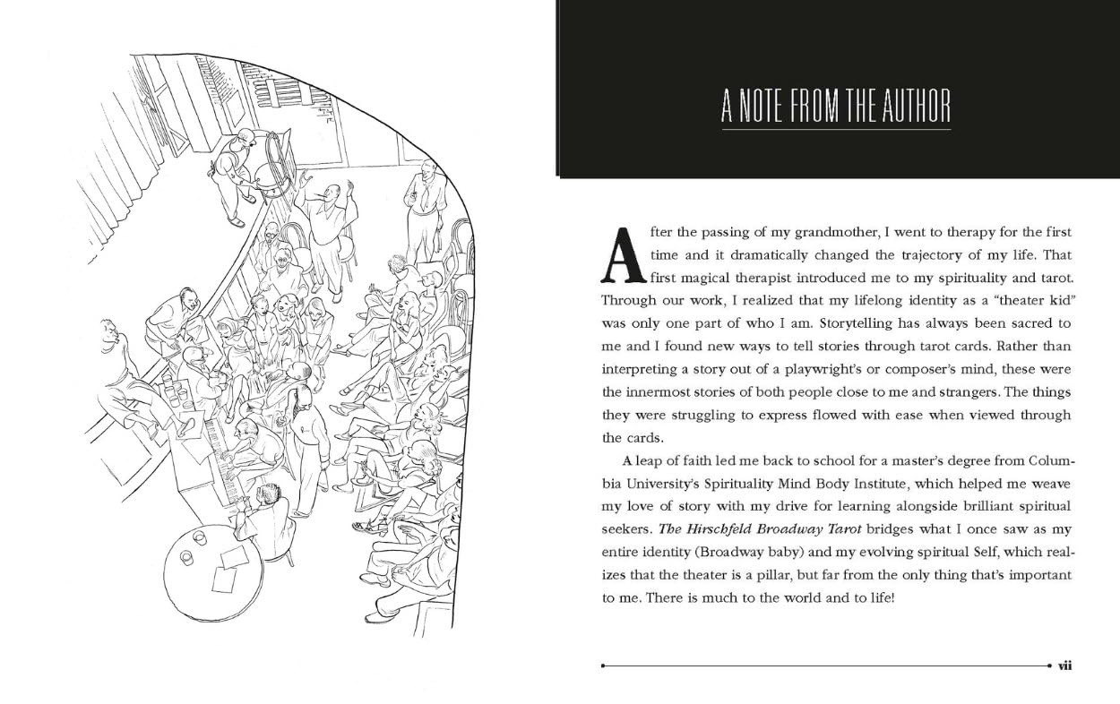 The Hirschfeld Broadway Tarot: Deck and Guidebook