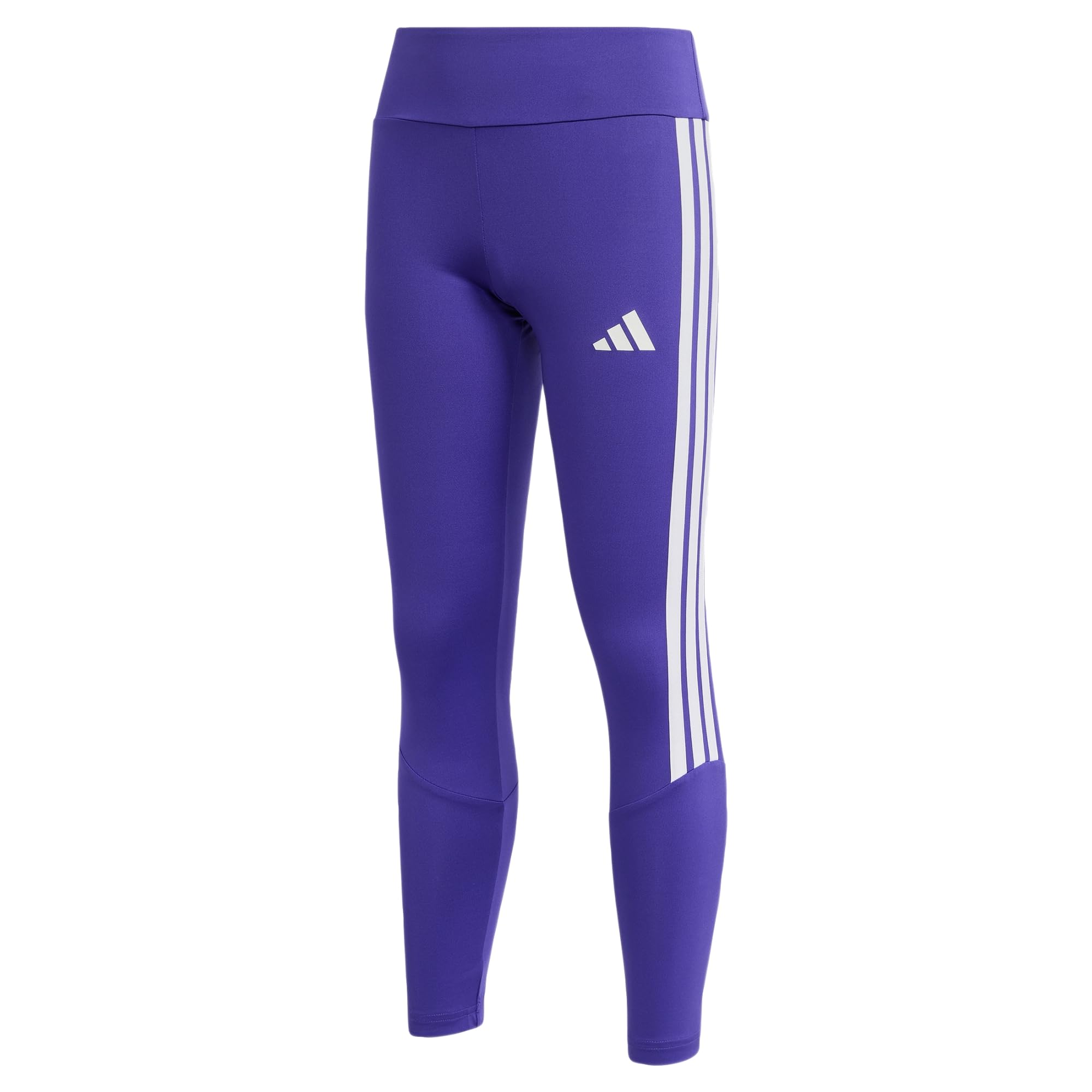adidas Girl's Train Essentials 3-Stripes Leggings Tights, Pure Purple/white, 11-12 Years