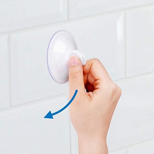 Miniatura 4 de Ganchos de ventosa, paquete de 12  Sistema de bloqueo  Potencia de succión al vacío extra fuerte  Perchas ideales para cocina o baño  para toallas,