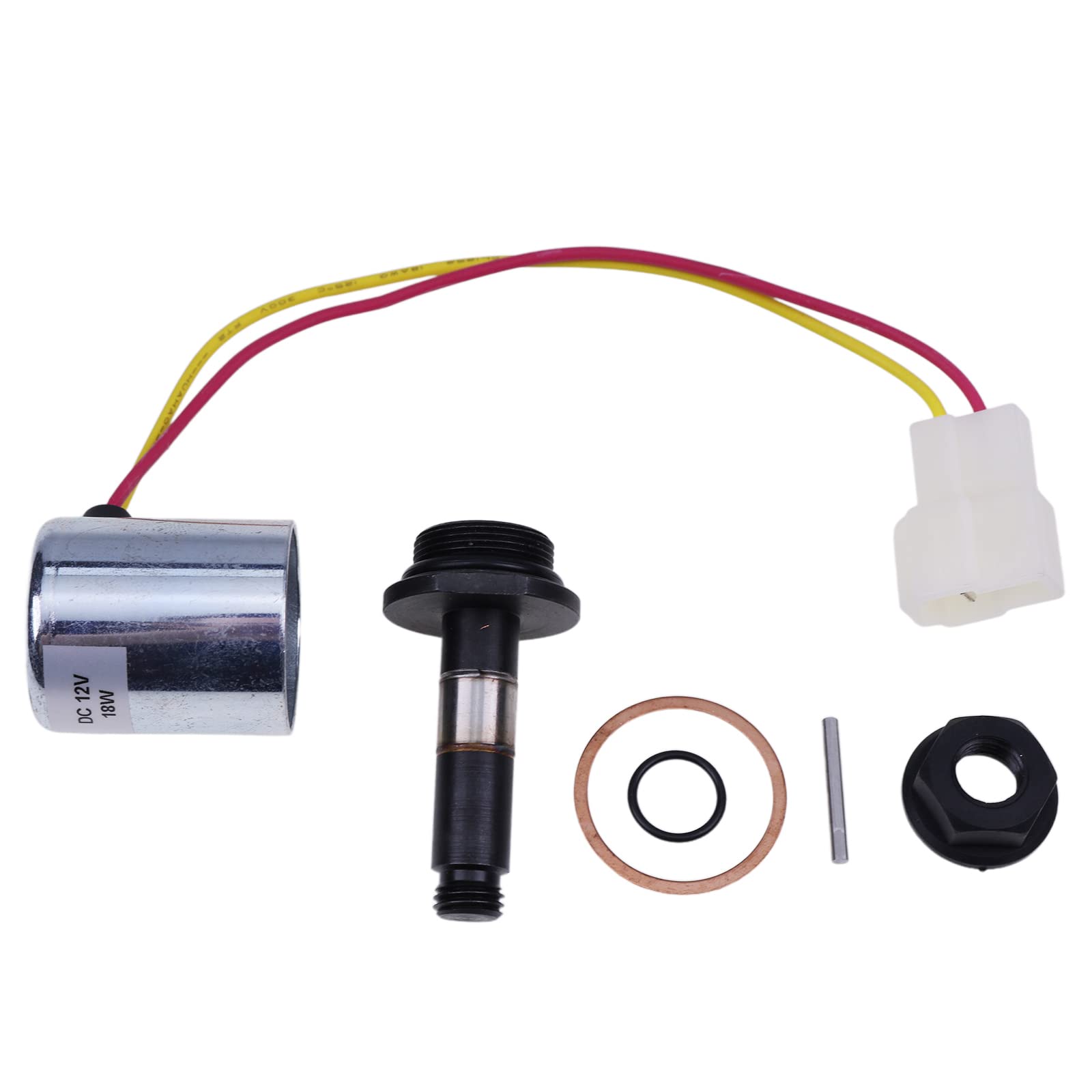 JZGRDN PTO Solenoid AM878297 Compatible With John Deere 415 425 445 455 1420 1435 1445 1545 1550 1565 1570 1575 1580 1585 X465 X475 X485 X495 X575 X585 X595 X700 X710 X720 X724 X728 X729 X730