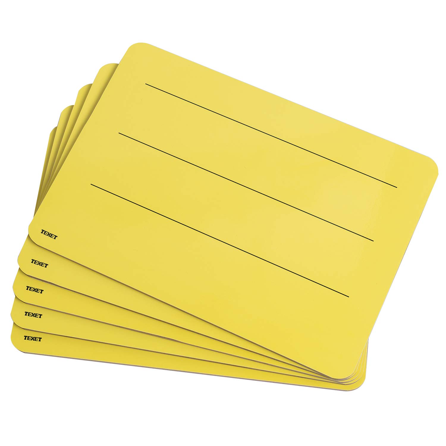 Texet A4 3Line Double-Sided Lapboard Yellow PK5