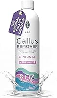 Vista 11 de Lee Beauty - Removedor de callos de gel profesional de 8 onzas para pies, fórmula original de acción rápida y kit de lima de raspado, extra fuerte