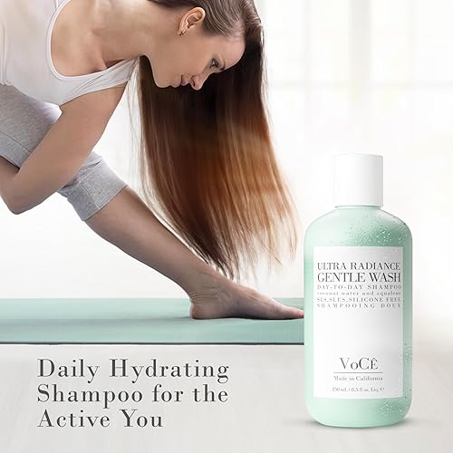 Miniatura 2 de VoCÊ Haircare - Champú vegano y libre de crueldad animal Cuidado del cabello limpio, seguro para el color, sin parabenos ni sulfatos, ultra