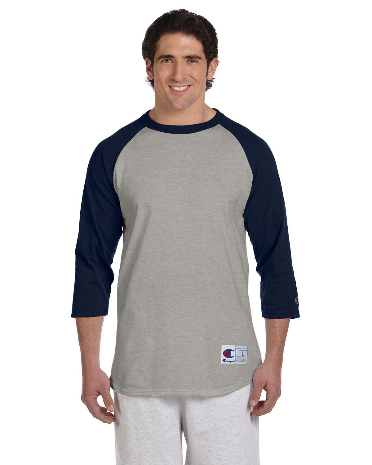 Champion Men's Raglan Baseball T-Shirt