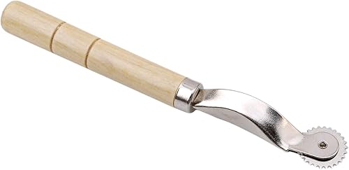 Serrate Edge Pattern Tracer Tracer Wheel Sastre Modistas Marcador Tela Herramientas de costura