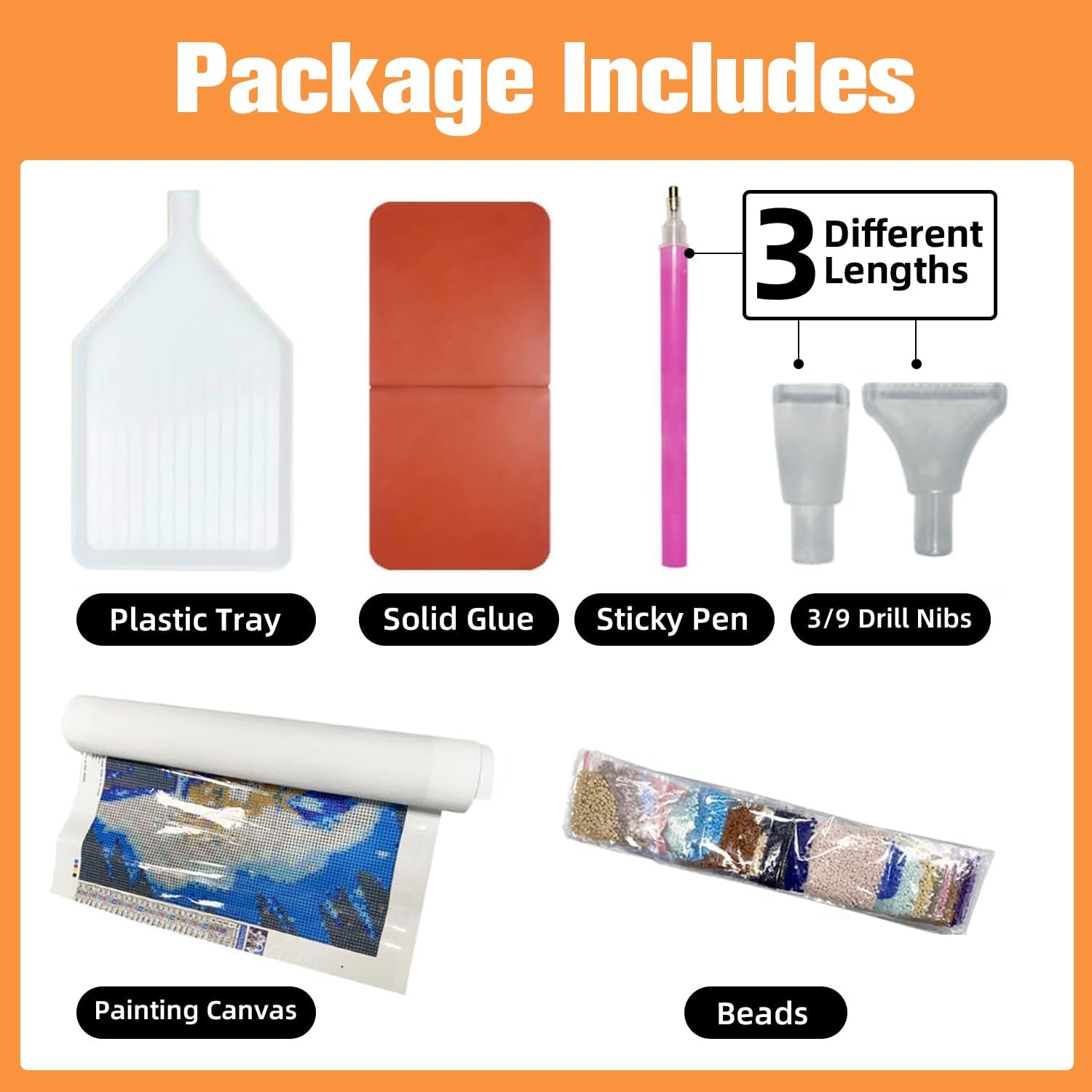 YUYUGO Custom Diamond Art Painting Kits for Adults - Personalized Diamond Photo Full Drill, Create Your Own Picture Diamonds Art, DIY Gifts for Home Wall Decor (19.6x23.6inch/50x60cm)