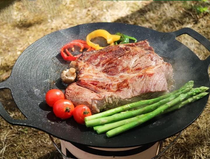 ゾージルシ　マルチ　グリルパン　USA用 Amazon | abizoe マルチグリドル グリルパン 直径33cm 厚さ4mm