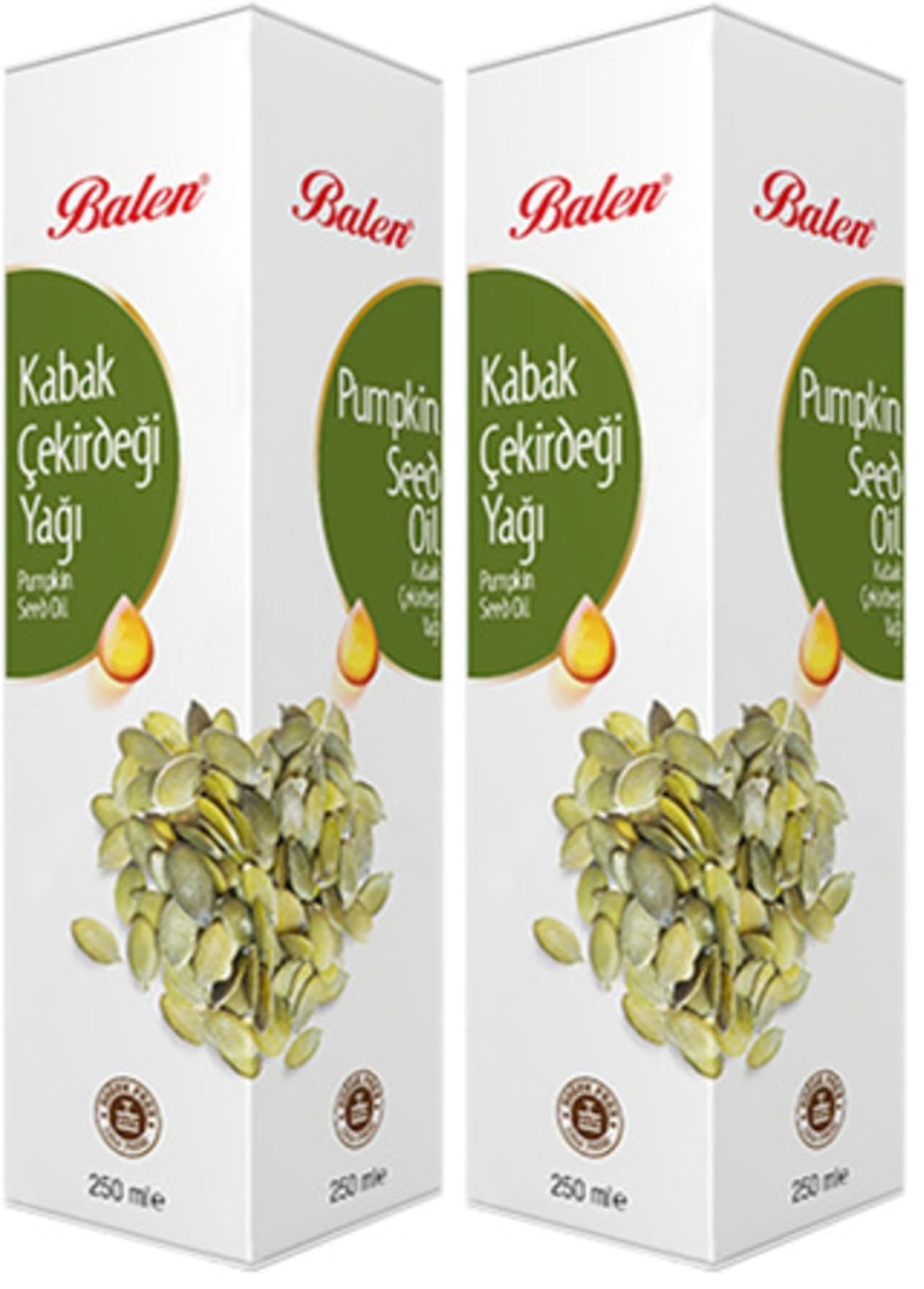 Balen Kabak Çekirdeği Yağı (Soğuk Pres) (2 paketi)
