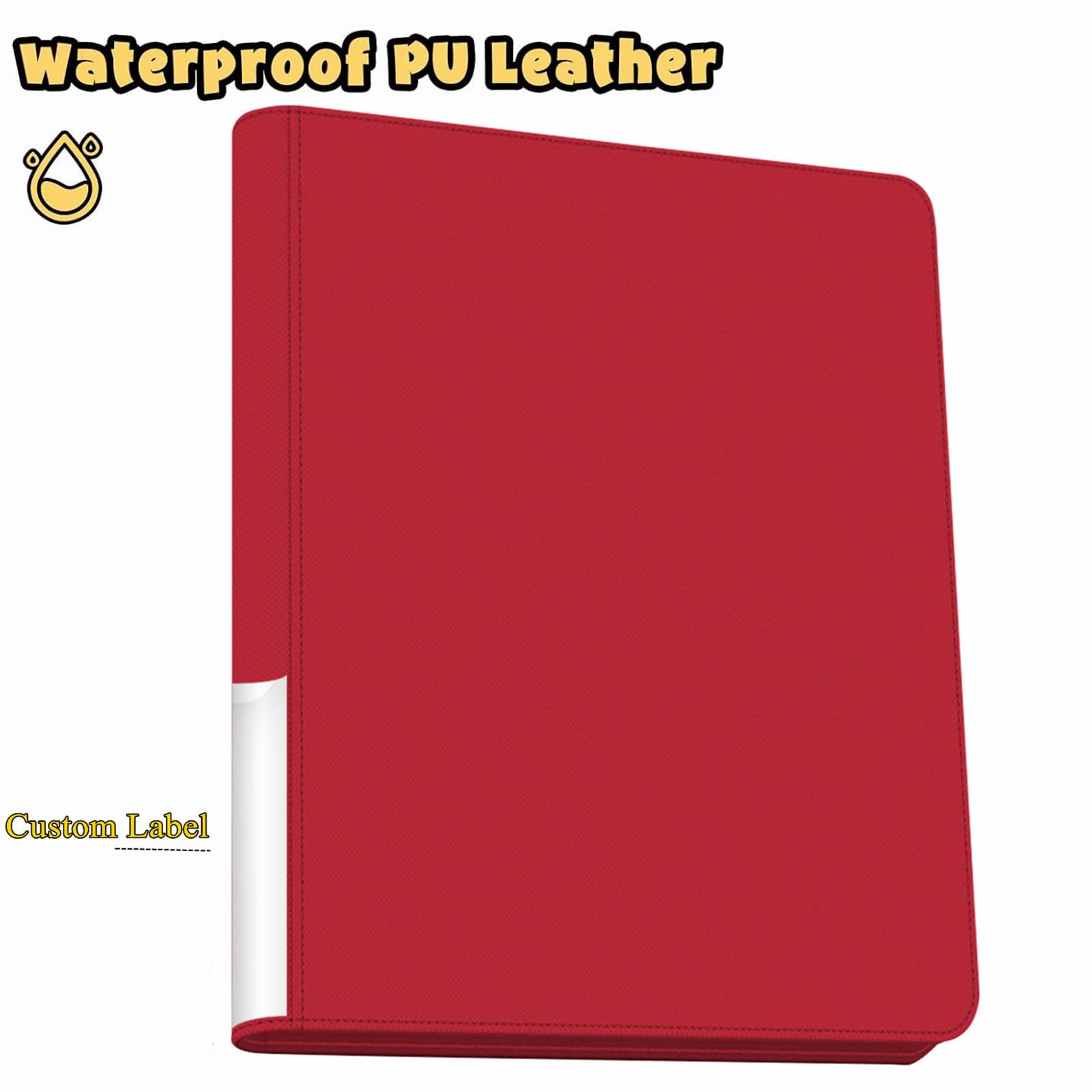 Amazon.com: 12-Pocket Toploader Binder, Holds 480 Cards in 3