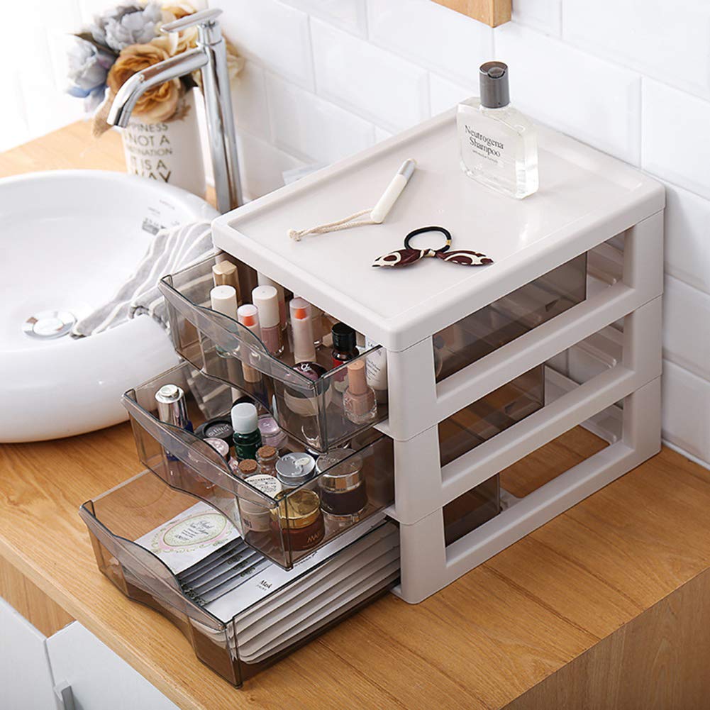 Dauerhaft Schmink Aufbewahrung Kosmetik Make up Organizer für alle Make Up Zubehör im Bad, Schlafzimmer Room