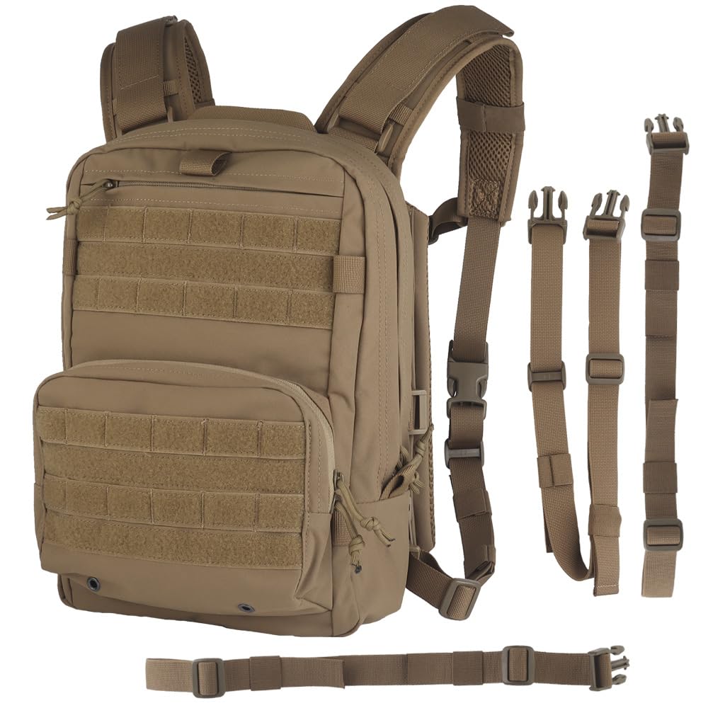 Peminkoo R AssauIt Zaino tattico Set Outdoor Grande capacità Attrezzatura Pacco può Essere Borsa per Accessori Esterna Caccia Escursionismo Campeggio Equipaggiamento