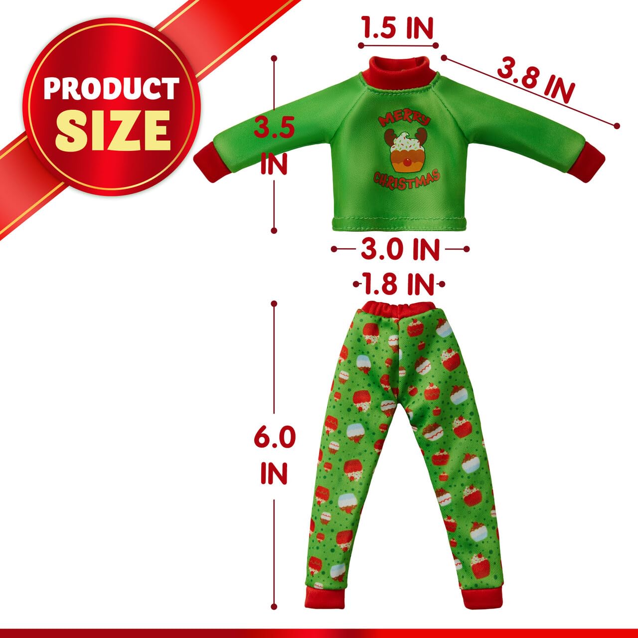JOYIN Lot 2 Bandeaux Elfes Avec Bonnet Fourrure – Vert Et Rouge – Accessoire Noël, Costume, Taille Unique Adulte