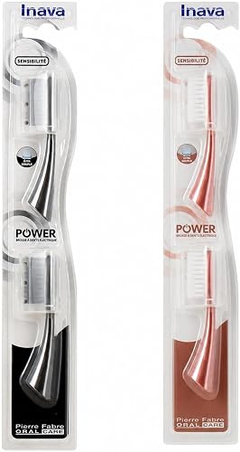 Noires et Roses pour Brosse à Dents Électrique Power Recharges