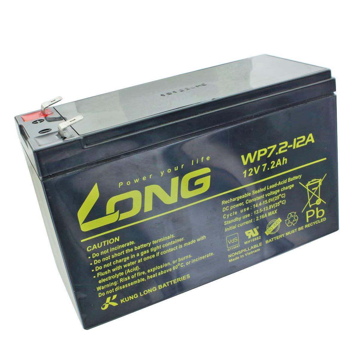 APC RBC17 Batterie réplique ACCUCELL 12 V 7,2 Ah