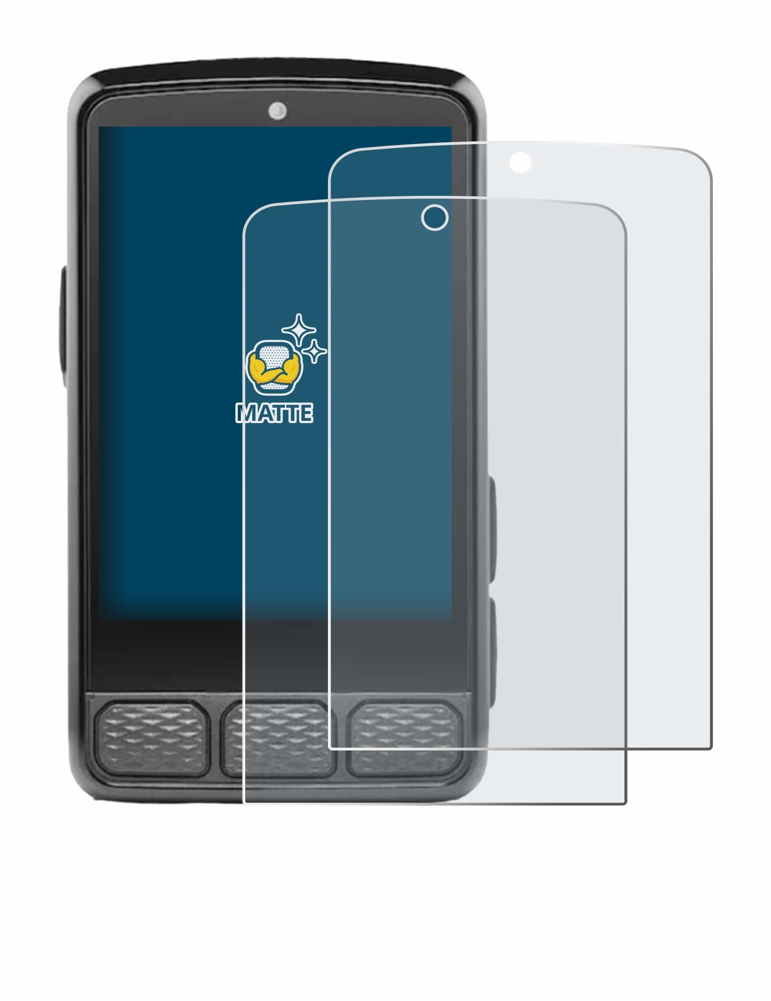 brotect Pellicola Protettiva per Wahoo Elemnt Bolt GPS Protezione Schermo (2 Pezzi) [Trasparente, Anti-Impronte
