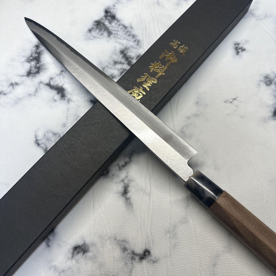 Amazon.co.jp: 白ニ鋼 柳刃包丁 尺0寸 : ホーム＆キッチン