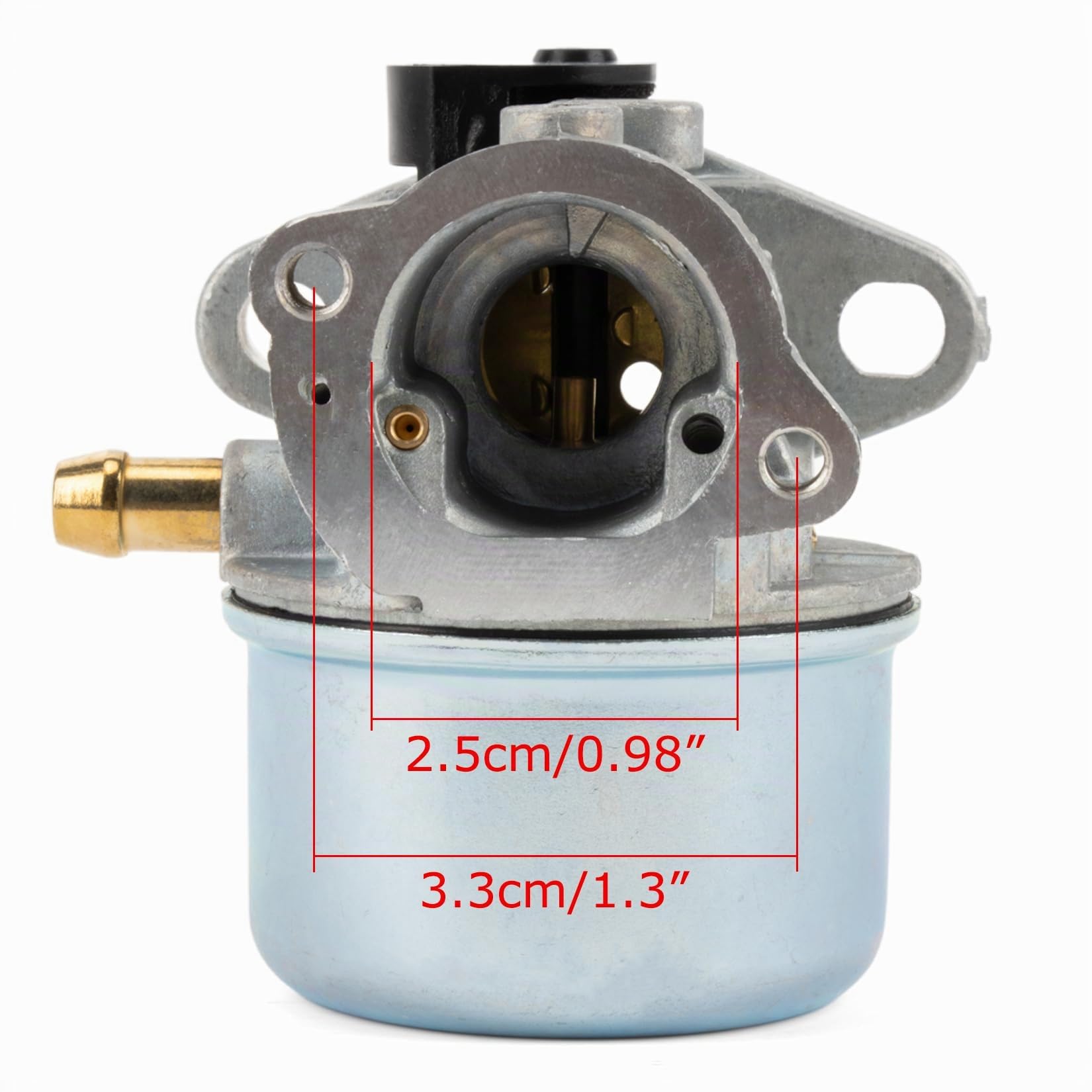 PSLER Carburatore per 799868 498170 Sostituzione del carburatore del tosaerba per 497586 498254 497314 14111, sostituisce per la serie 122000